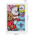 thumbnail image 2 of BT21 Kits de Pintura de Diamantes para Adultos 5D DIY Diamond Art Kits Full Drill Diamond Dots para Regalo Decoración de Pared y Relajación Artes de Gemas 20*30cm, 2 of 6