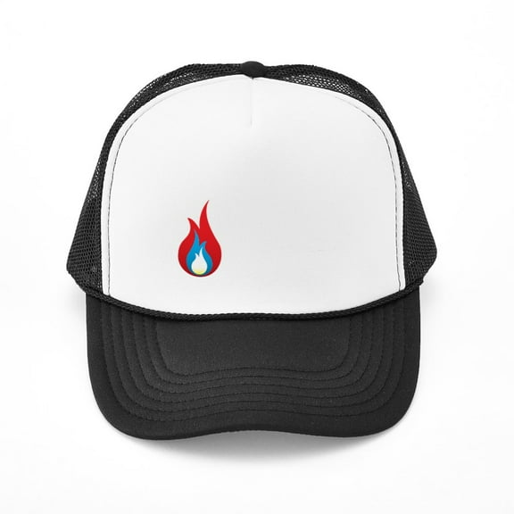 CafePress - Hotwife_Reverse - Adjustable Unisex Printed Trucker Hat with Mesh Back