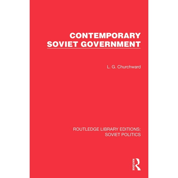 Contemporary Soviet Government