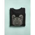 thumbnail image 3 of Bear Head. Sweatshirt Men -Image by Shutterstock, Male 4X-Large, 3 of 4