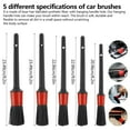 thumbnail image 2 of Car Detailing Brush Set Scratch Free Car Cleaning Brushes Engine Emblems Air Vent Multifunctioal Auto Care Tool for Cleaning Interior Exterior Wheels Dashboard, 2 of 9