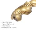 thumbnail image 3 of Unique Bargains 1/2-13 UNC High Speed Steel Machine 3 Spiral Flutes Thread Tap Titanium Plated, 3 of 5