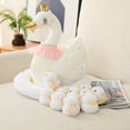thumbnail image 3 of 13.8inch Chicken Stuffed Animals, Mommy Farm Hen Plush with Henhouse Plushie/10 Little Baby Chicks Toys Whit Chicken Croak Sound , Christmas Easter Basket Gifts Surprise for Kids Birthday Party, 3 of 23