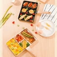 thumbnail image 5 of A Household Four-In-One Non-Stick Frying Pan With Aluminum Alloy, Multiple Cooking Sections And Easy Clean Surface For Breakfast, Omelette And Steak 13.8X10.6X1.6In 2.2Lb, 5 of 5