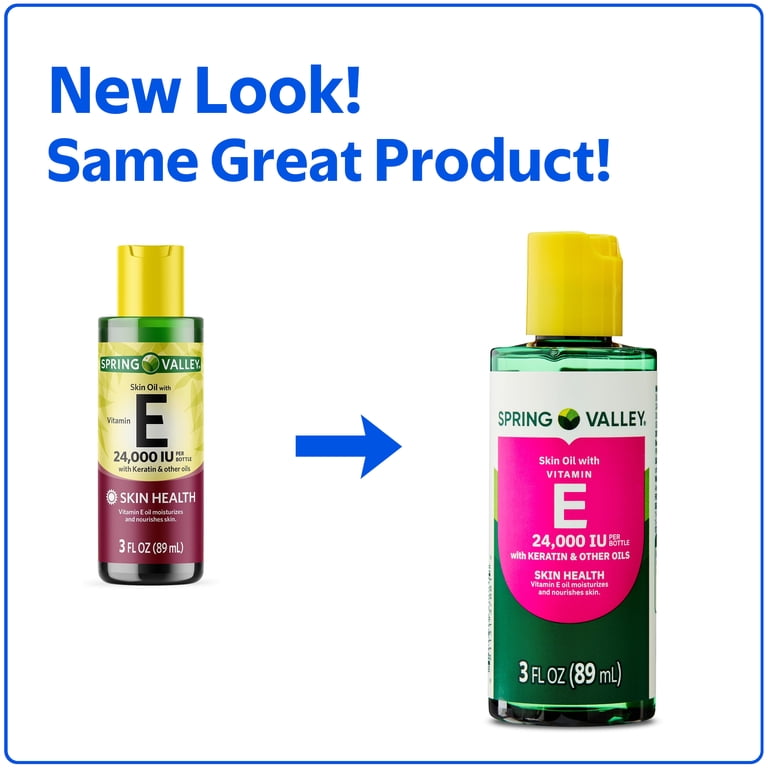 elfbar elfa master akku Spring Valley Skin Oil with Vitamin E for Skin Health, 24,000 IU, 3 fl oz