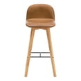 thumbnail image 1 of MOE'S Home NAPOLI Tabouret de Bar en Cuir Beige, 1 of 6