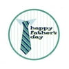 Round (12 Per Sheet) - Happy Father's Day - D22235 - 2D Edible Cake/Cupcake Party Topper - D22235