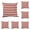Red 6PCS, variant on 1/2/4/6 PCS Cotton Linen Outdoor Pillow Cases 18 x 18 Inch Print Home Bed Couch Sofa Bed Car Festival Sofa Cushion Cover Decoration for Festive Occasions