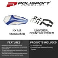 thumbnail image 2 of Polisport MX Air Handguards Blue/White, 2 of 8