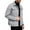 Light Gray, variant on uikmnh Cute Shirts Men's Autumn and Winter Lapel Woolen Shirt Jacket Size:XL