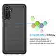 thumbnail image 3 of for Samsung Galaxy A14 5G Case, Dual Layer Protective Heavy Duty Cell Phone Cover Shockproof Rugged with Non Slip Textured Back - Military Protection Bumper Tough - 2023, 6.6inch ( Black ), 3 of 8