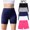 Pink, variant on 5 Pack 5-14 Years Girls Shorts Cotton Basic Solid Soft, High Rise Dance Gym Casual, Toddler Big Little Kid