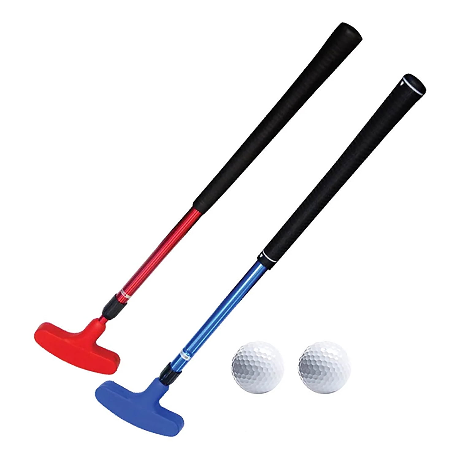 YardGames Putter Pong Golf Putting Lawn Games Including Putters and Golf Balls , 17 Pieces
