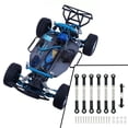 thumbnail image 4 of Varillas de ajustables, 7 piezas, tensor de enlace Servo para Slash 2WD 1:10 RC Short Course Truck Accs, piezas de repuesto, actualiza Negro Hugo varilla de enlace del coche rc, 4 of 6