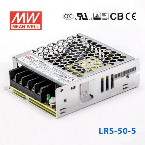 Mean Well LRS-50-5 Power Supply 50W 5V