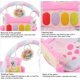 thumbnail image 5 of Baby Playm Deluxe Kick, Play Piano Gym con Luces de Juguete Musicales y Contenido de Aprendizaje de Etapas Inteligentes para Recién Nacidos y Niños Pequeños, Extraíble,, 5 of 5