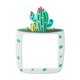 thumbnail image 1 of Pegatinas para interruptor de luz de cactus, interruptor de luz de pared fluorescente 3D Sti, 1 of 5
