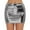 Gray, variant on EINCcm Women Patent Leather Skinny Mini Skirts Nightclub Party Miniskirts Music Rave Dance Bodycon Short Skirt