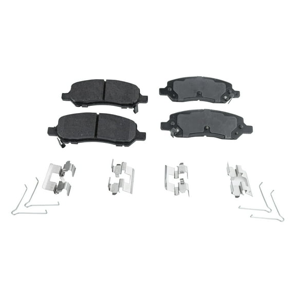 Brake Pad Set Compatible with 2013-2016 Dodge Dart 4Cyl 2.4L 1.4L Rear