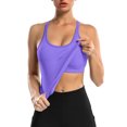 thumbnail image 4 of Beautyin Women's Athletic Yoga Tops Slim Fit Racerback Running Undershirt, 4 of 6