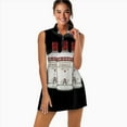 thumbnail image 2 of Smirnoff Vodka Alcohol Glass Bottle Sports Dresses Women Tennis Dress with Separate Shorts One-Piece Slim Fit Golf Dress, 2 of 4