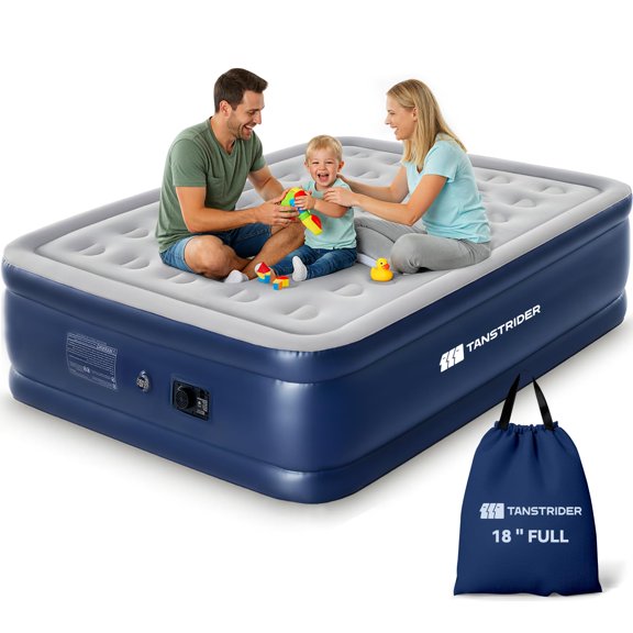 Colchón inflable TANSTRIDER Full 46x137x46 cm con bomba incorporada