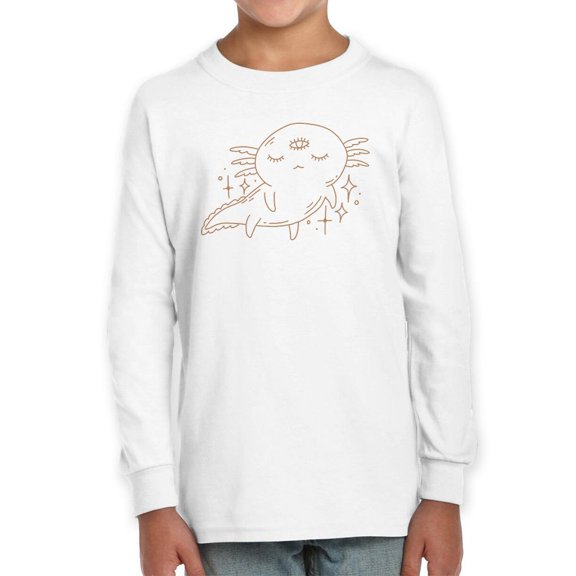 Mystical Baby Axolotl Long Sleeve Toddler -Image by Shutterstock, 4 Toddler