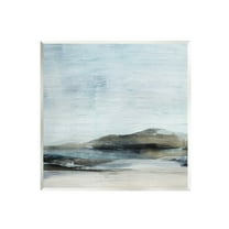 Abstract Rocky Beach Landscape Coastal Painting Unframed Art Print Wall Art