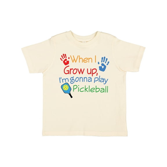 Inktastic Future Pickleball Player Boys or Girls Toddler T-Shirt