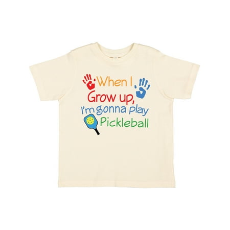 

Inktastic Future Pickleball Player Gift Toddler Boy or Toddler Girl T-Shirt