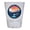 Clear, variant on Winter Park Colorado Design A Souvenir 2 oz Round Shot Glass Blue