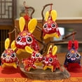 Mairbeon Rabbit Zodiac Mascot Chinese Knot Embroidery Pattern Cute