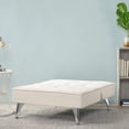 thumbnail image 3 of Posh Ivory Color | Pair with Another Sofa Bed for Longer Seating | Add Versatility to Your Home, 3 of 6