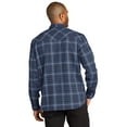 thumbnail image 2 of Port Authority Long Sleeve Ombre Plaid Shirt W672, 2 of 3