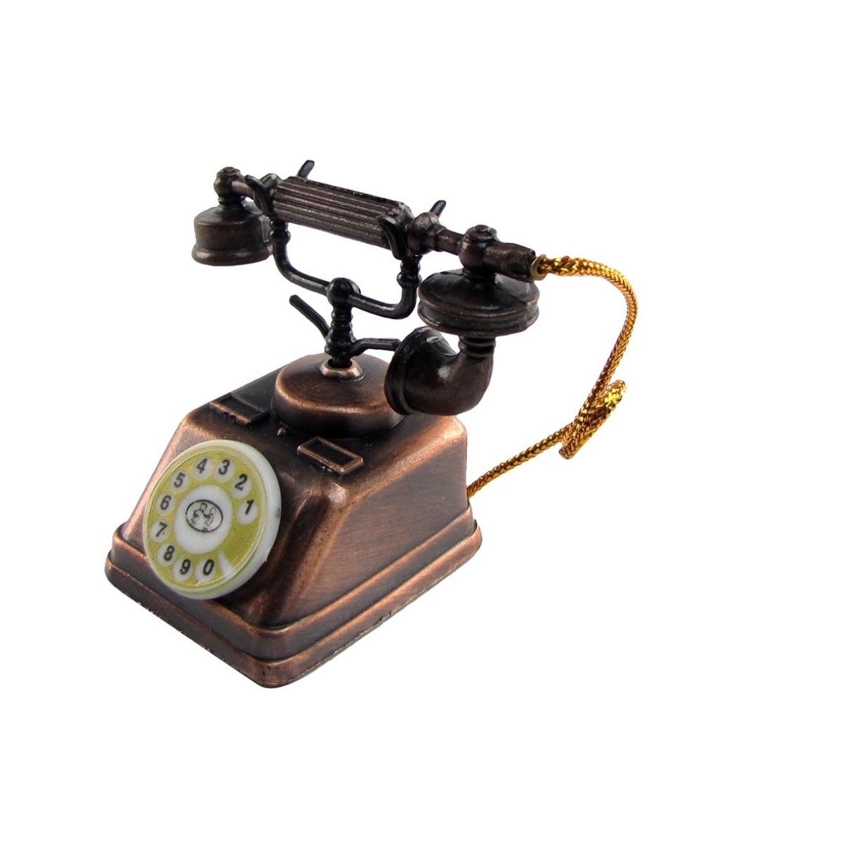 1/4 Scale Dollhouse Miniature Metal French Telephone Die Cast Pencil Sharpener