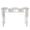 Silver, variant on Hassch 41.7" Mirrored Writing Desk with 3 Drawers, Glam Vanity Table in Gold Finish, Console Table for Bedroom, Entryway and Home Office