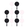 thumbnail image 4 of deevoka 3x10Pcs Self Adhesive Hooks Waterproof Sticky Wall Hooks White Black, 4 of 9
