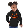 thumbnail image 3 of Awkward Styles Halloween Girls Boys Toddler Hoodie Orange Jack O Lantern Fleece Hooded Sweatshirt, 3 of 5
