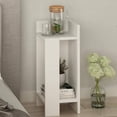 thumbnail image 1 of JV Home Elos Collection Stylish Nightstand | End Table for Living Room, Bedroom 24 inch Right Module White, 1 of 7