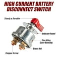 thumbnail image 2 of CSYANXING 12V Battery Cut Off Switch 300A Heavy Duty Metal Case for Cars Boats RVs Trucks ATV Safe Power, 2 of 8