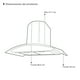 thumbnail image 3 of Campana CC-90-AC de pared en 90 cm Acero Supra Campana CC-90-AC, 3 of 6