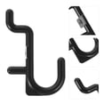 thumbnail image 1 of OULII 20Pcs Black Plastic Peg Hook Fixer for Pegboard Utility and Tool Hook Storage Home Organization, 1 of 8