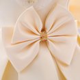 thumbnail image 2 of Baby/Toddler Girls Wrought Cloth Bow Princess Dress, 2 of 6