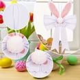 thumbnail image 3 of Book Hot Deals! Easter Bows For Wreaths Decorations Easter Tree Topper Bow With Bow Easter Ear Bow Hanging Decorative For Spring Home Front Door Outdoor 21.3 Inch easter basket, 3 of 9