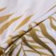 thumbnail image 5 of Funda Nórdica con Hojas Tropical Botánico Impreso en Ropa de Cama Blanca, 5 of 7