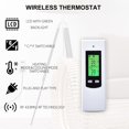 thumbnail image 4 of Mistaha Smart Wireless Thermostat Control Socket Set for Home Heating and Cooling - LCD Display, Remote Control, Energy Saving - Ideal for Various Heating Devices, Easy Setup and Operation, Battery, 4 of 6