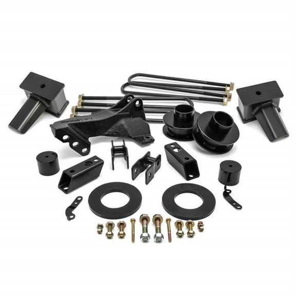 ReadyLift 69-2740 2.5 SST Lift Kit with 4 Rear Tapered Blocks for 1 Piece Drive Shaft without Shocks