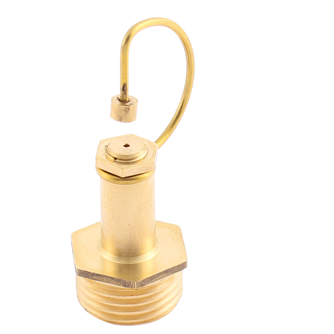 Male Thread Misting Needle Spray Nozzle Sprinkler Head Gold Tone by