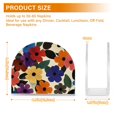 thumbnail image 4 of Yayeee Napkin Holder for Table Kitchen Paper Tissue Organization, Large Colorful Flowers Pattern, 4 of 8