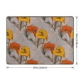 thumbnail image 2 of Area Rugs For Living Room Decor - Retro Calla Lily Flowers Soft Anti Slip Throw Washable Rugs 5x7 For Bedroom, Indoor Carpet For Bedroom Living Room 80x58In, 2 of 7